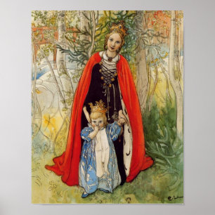 Affiche Princesse Spring Mère et fille