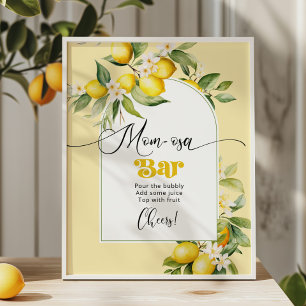 Affiche Principale pression citron Momosa bar