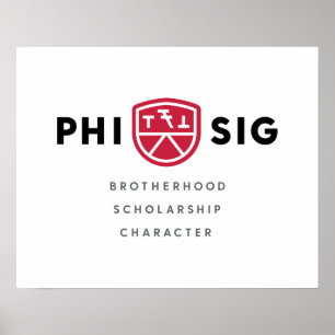 Affiche Principes Phi Sigma Kappa