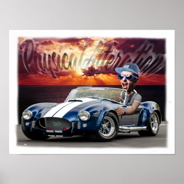 Affiche Print Shelby AC Cobra (Devant)