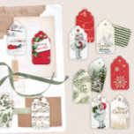 Affiche Printable Christmas Junk Journal Tags Vintage Girl<br><div class="desc">Étiquettes de journaux à thème Noël avec images de vacances vintages en rouge, vert et or. Les images comprennent des flocons de neige, des arbres, des rayures, des promenades en traîneau, de la musique et des femmes dans les filles groupées pour le temps hivernal. Utilisez-les dans les projets d'artisanat sur...</div>