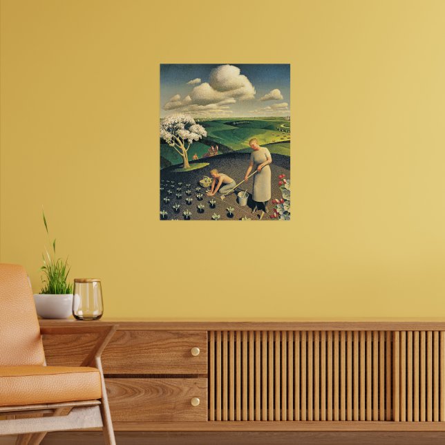 Affiche Printemps à la campagne (Salon 2)