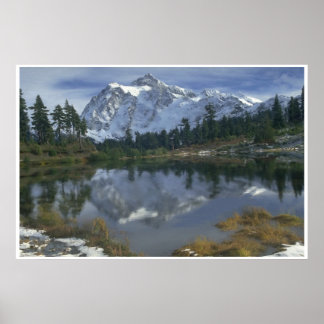 Affiche Printemps dans les Hautes Montagnes