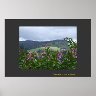 Affiche Printemps dans Triberg