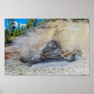 Affiche Printemps de la bouche du dragon, parc national de