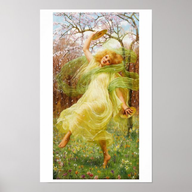 Affiche Printemps par William Savage Cooper  (Devant)