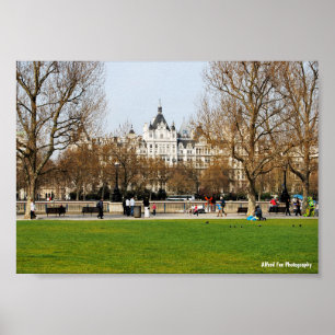 Affiche Printemps sur l'Embankment