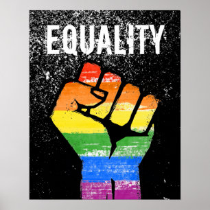 Affiche Priorité de l'égalité