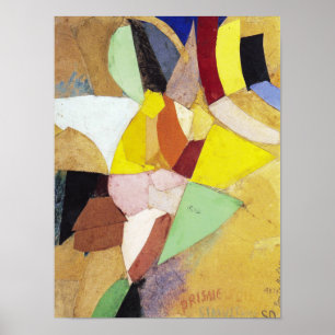 Affiche Prismes solaires simultanés Sonia Delaunay