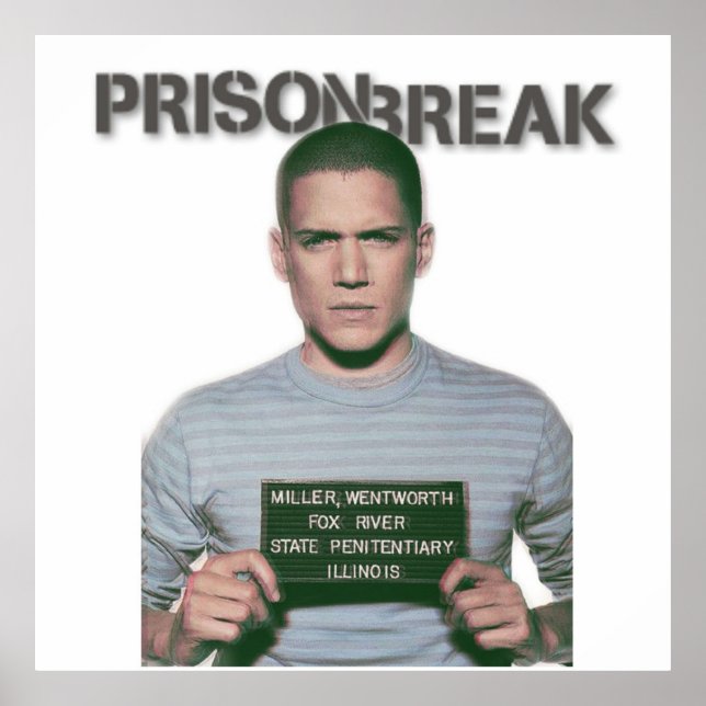 AFFICHE PRISON BREAK (Devant)