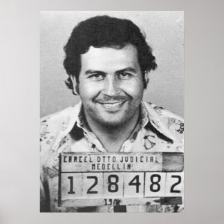 AFFICHE PRISON DE PABLO ESCOBAR