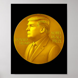 Affiche Prix de la Paix Trump