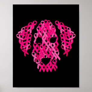 Affiche Prix du cancer du sein au ruban rose