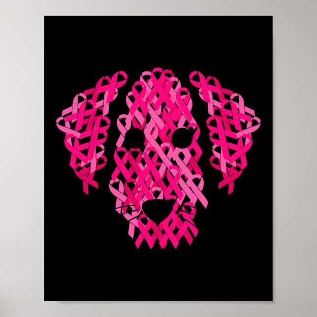 Affiche Prix du cancer du sein au ruban rose (Devant)