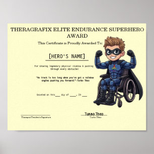 Affiche Prix Turbo Theo Elite Endurance Superhero