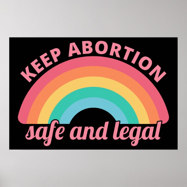 Affiche Pro Abortion - Keep Abortion Safe And Legal II (Devant)