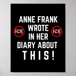 Affiche Pro immigré anti glace anti-discrimination anti Tr