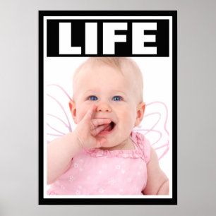AFFICHE PRO-LIFE BABY GIRL PINK INFANT LIFE