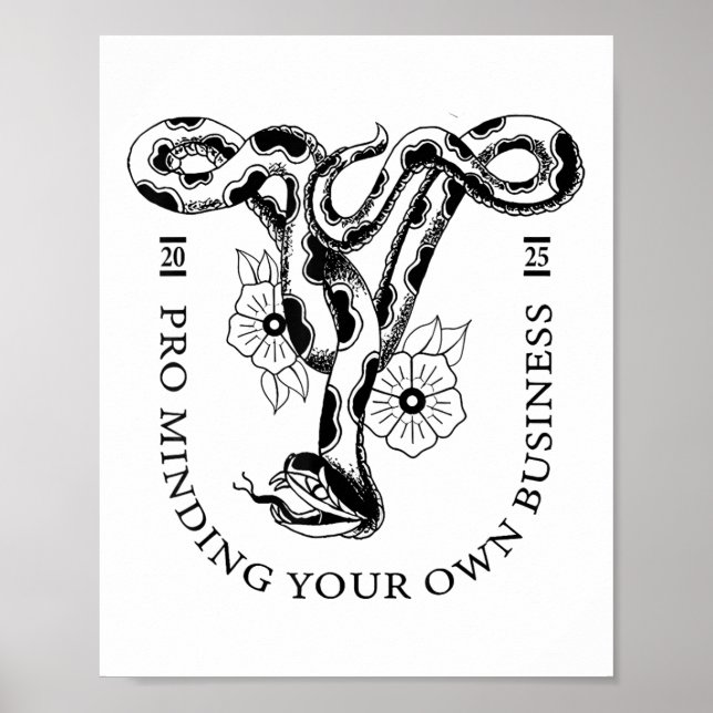 Affiche Pro Minding Your Prown Business 2025 (Devant)