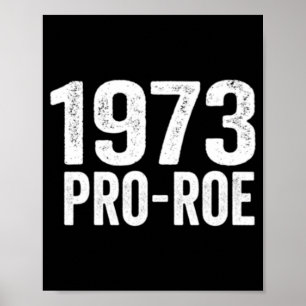 Affiche Pro Roe v Wade Pro Choice Féminisme
