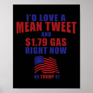 Affiche Pro Trump Supporter Id Love A Moyenne Tweet Prix D