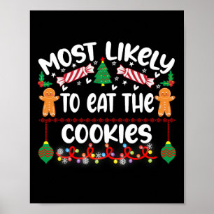 Affiche Probable de haïr ce Noël de pyjama de Noël
