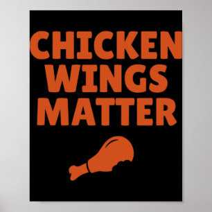 Affiche Problème de citation d'ailes de poulet de Buffalo
