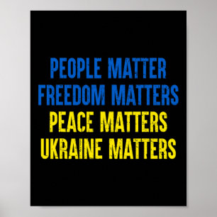 Affiche Problème de personnes Problèmes de liberté Problèm
