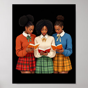 Affiche Problème des esprits noirs Lire un livre Connaissa