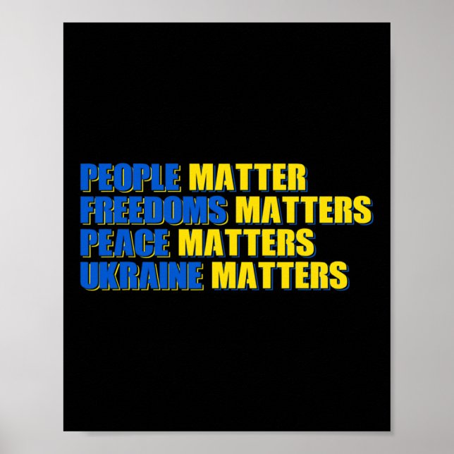 Affiche Problèmes de personnes Libertés Problèmes Paix Pro (Devant)