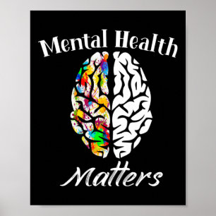 Affiche Problèmes De Santé Mentale Mettre Fin À La Stigmat
