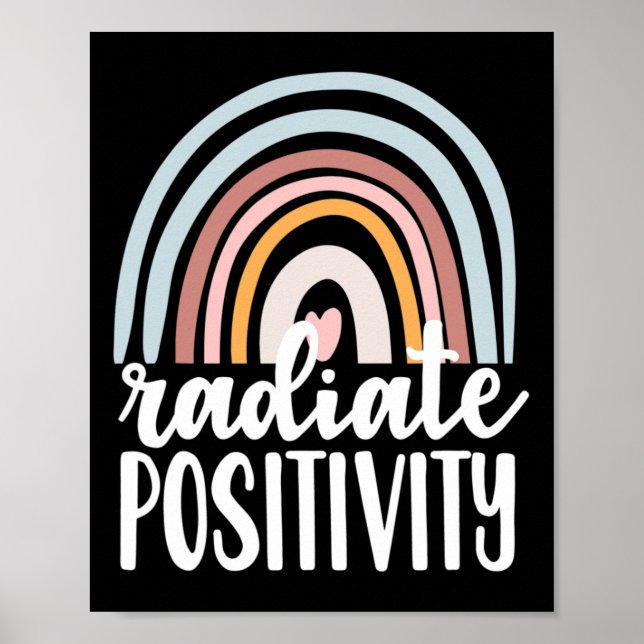 Affiche Problèmes de santé mentale Positivité Cadeau Malad (Devant)