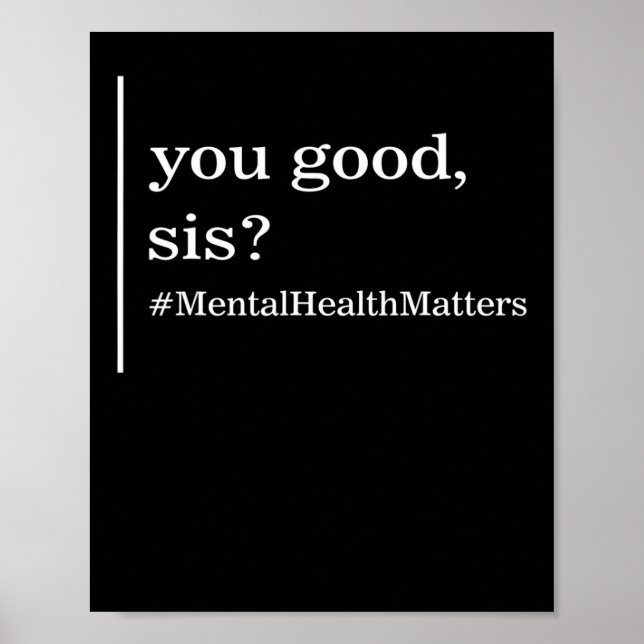 Affiche Problèmes de santé Vous Bien Sis Positive Femmes T (Devant)