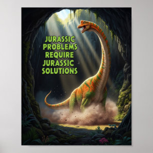 Affiche Problèmes Jurassiques