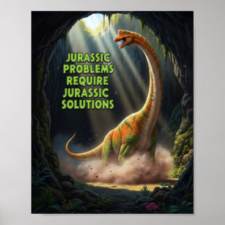 Affiche Problèmes Jurassiques