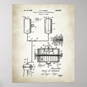 Affiche Process to clarify or chillproof whisky