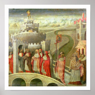 Affiche Procession de St. Gregory au Castel St. Angelo