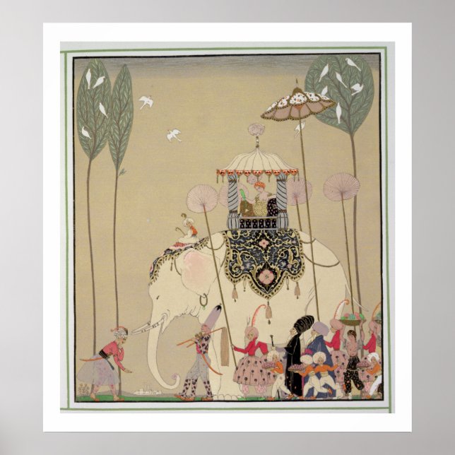 Affiche Procession impériale (litho couleur) (Devant)