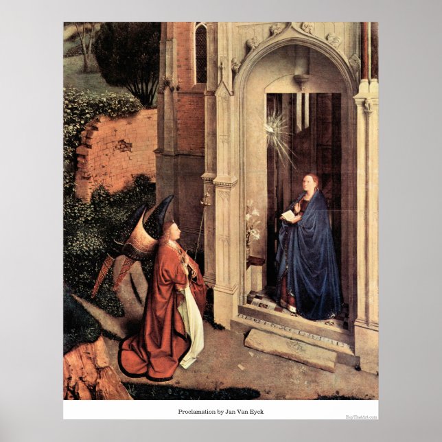 Affiche Proclamation de Jan Van Eyck (Devant)