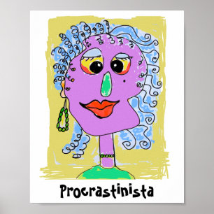 Affiche Procrastinista