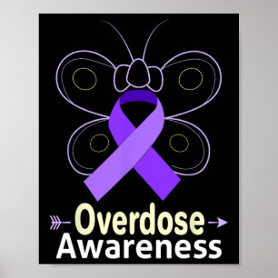 Affiche Produits papillons Opioïdes Ruban Opioïde Opioïde