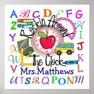 Affiche Professeur à l'école Rockin' - SRF