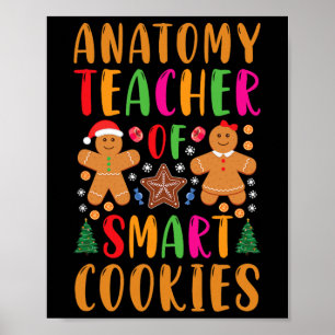 Affiche Professeur d'anatomie de Smart Cookies Noël drôle