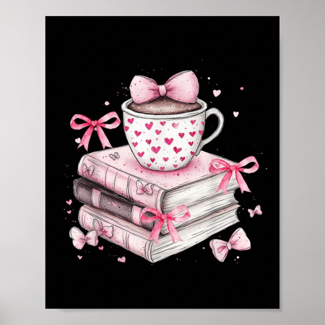 Affiche Professeur de lecture Valentine's Day Tous Réservé (Devant)