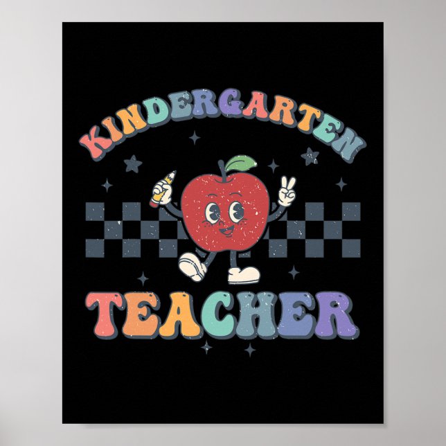 Affiche Professeur de maternelle Groovy Ck à l'école Équip (Devant)