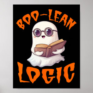 Affiche Professeur de mathématiques Halloween Comstume d'a