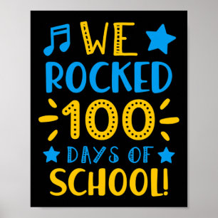 Affiche Professeur De Musique - Joyeux 100E Jour De L'Écol