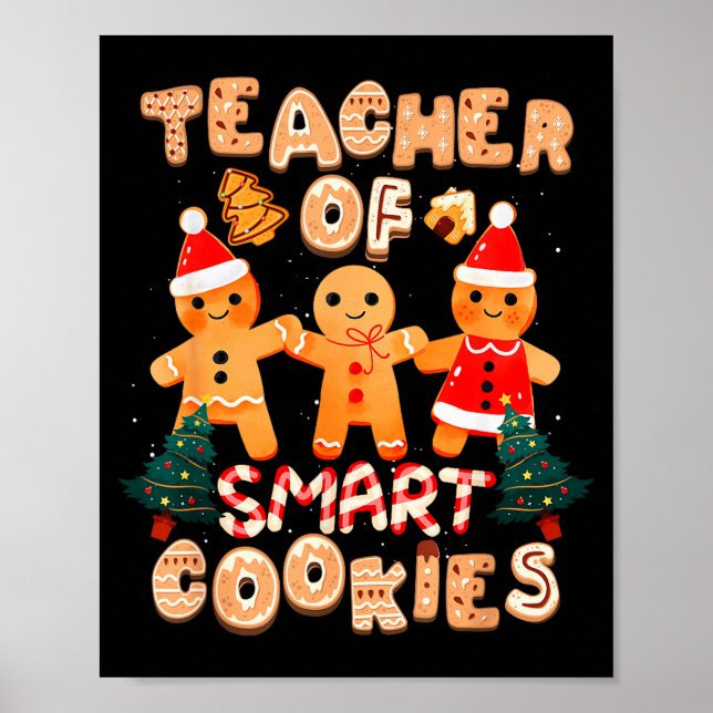 Affiche Professeur de Noël Mignon Biscuits au Gingembre Dr (Devant)