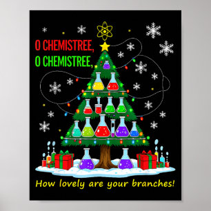 Affiche Professeur de sciences de Noël 67 Meme Santa Oh Ch