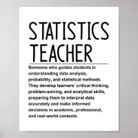 Professeur de statistiques